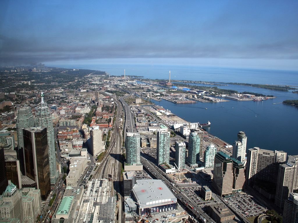 Aussicht vom CN Tower by A.Weisser