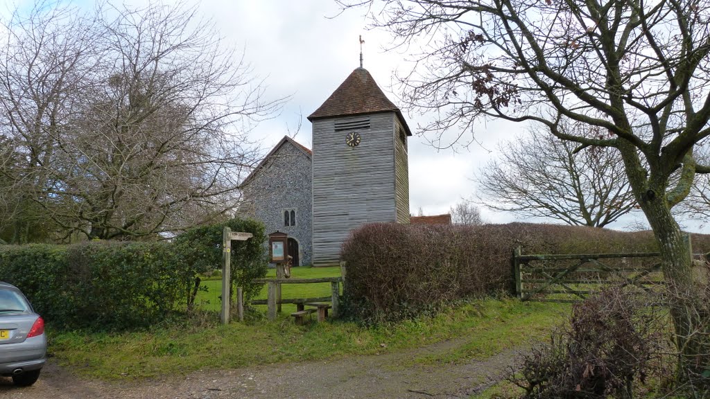 St Marys Michelmersh by Ron Mayes