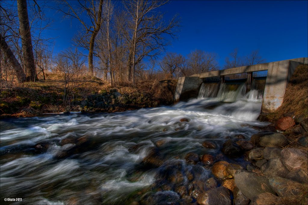 Cedar creek,Huntington WI by Okuto