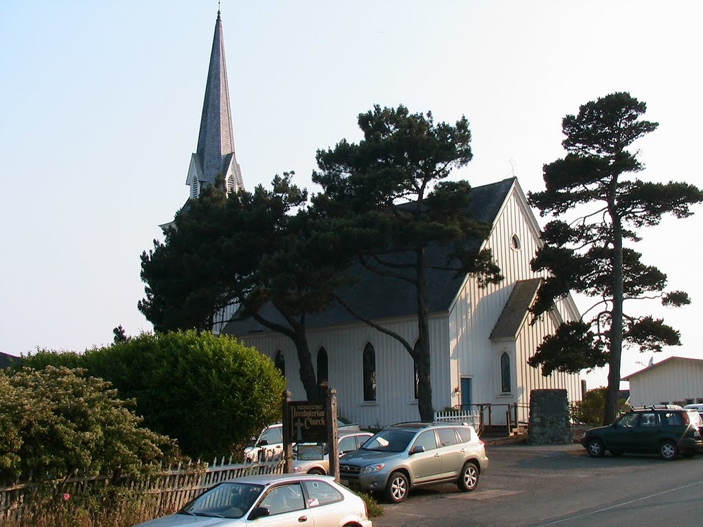 California - Mendocino - Presbyterian Church by Maurizio Giove