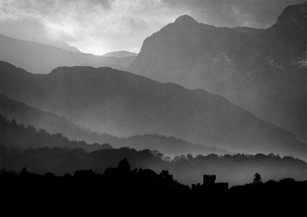 Wray Castle Taken From Rayrigg Rd by gerald boss