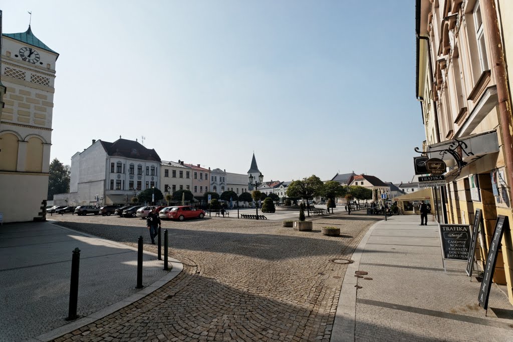 Karviná - Masarykovo náměstí / Hrnčířská - View WSW by txllxt