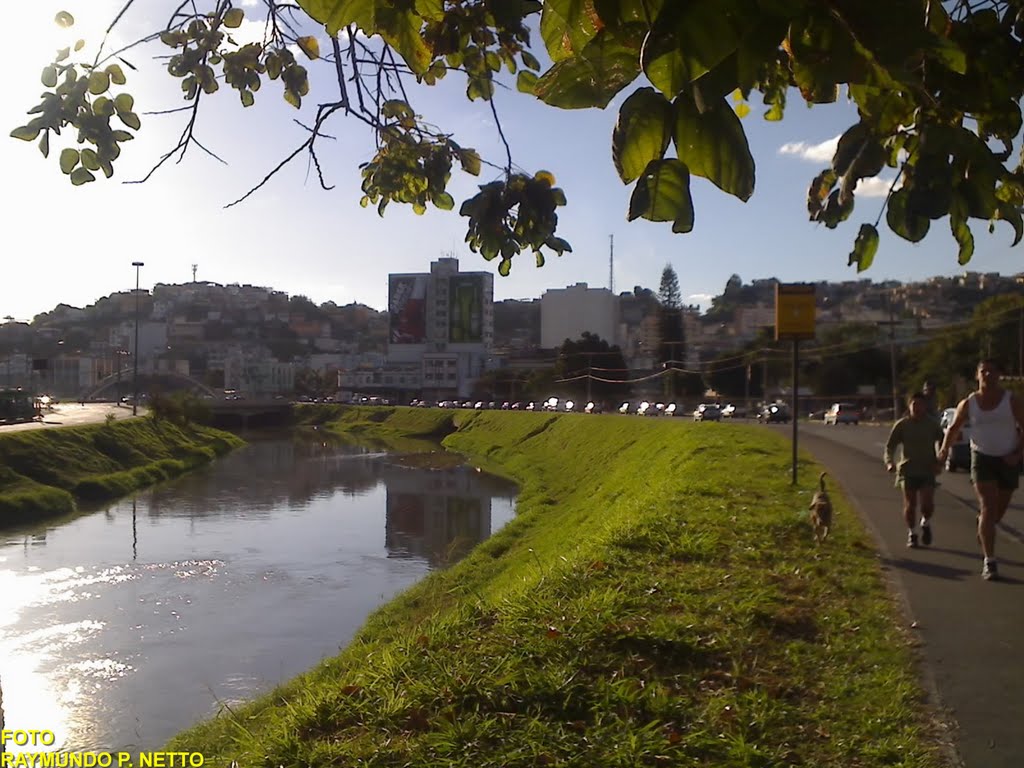 MG-Juiz de Fora Rio Paraibuna e Ponte do Manoel Honório by Raymundo P Netto