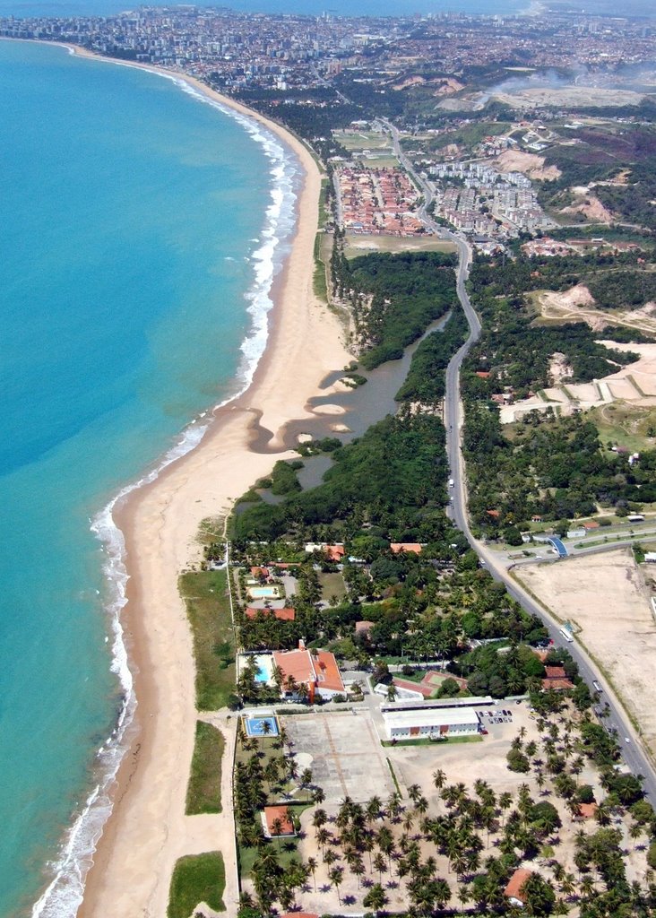 Vista do Alto - praia de jacarecica- by rafiuskss