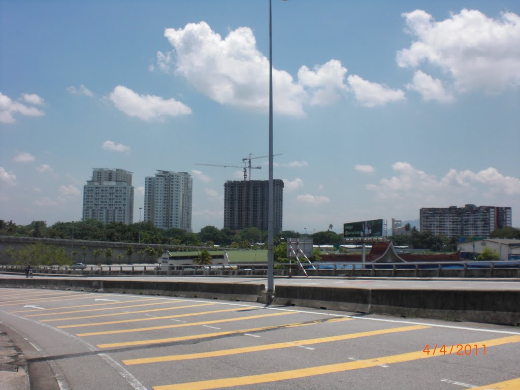 View of Butterworth from Ferry Terminal Road by honghan