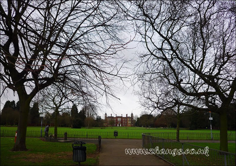 Capital Ring walk. Charlton House at background. 4 Feb 2011 by Xiaofei Zhang