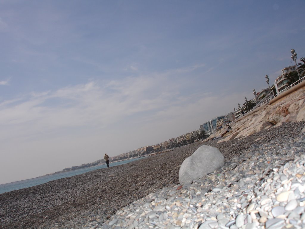 Vista plage Promenade des Anglais by José Manuel Pinto