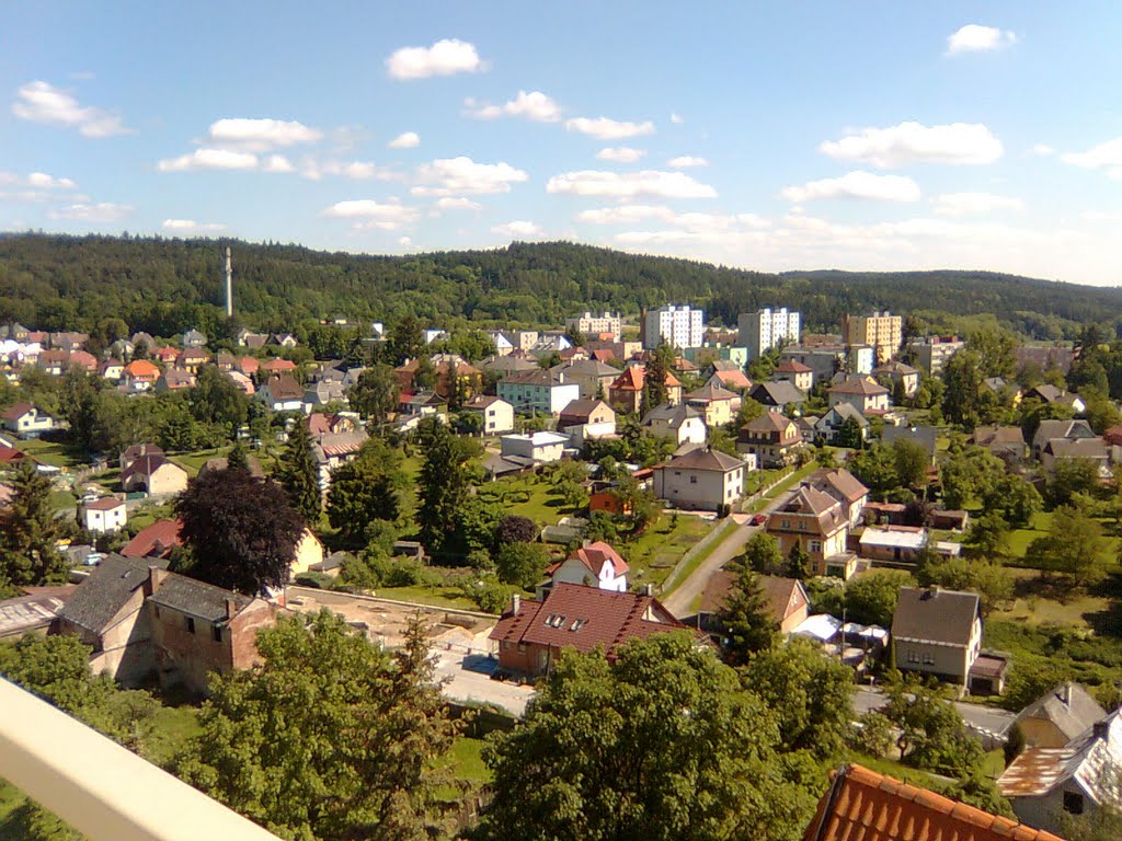 The view from the tower of the church. by Lubomir.Skurek