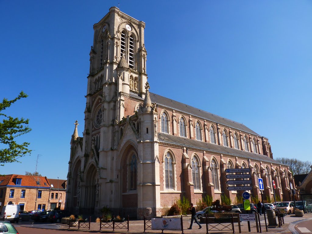 Eglise de Wambrechies by Rudy Pické