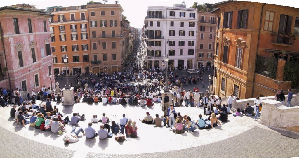 Piazza di spagna via condotti by danilo russo