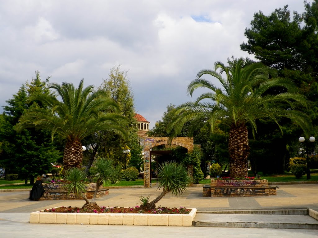 Kεντρική πλατεία Αγ. Παρασκευής - St. Paraskevi Square by Vasilis Anastopoulos