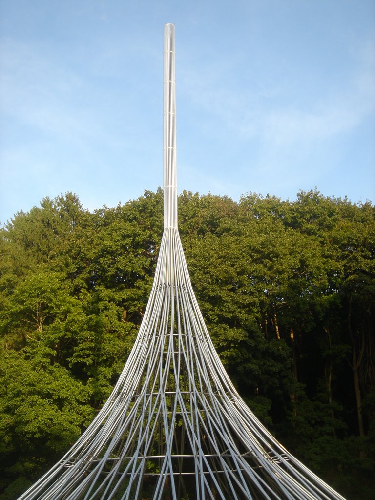 "The Rising" Westchester County 9/11 Memorial facing southeast on Oct 3, 2007 by aviator_rob