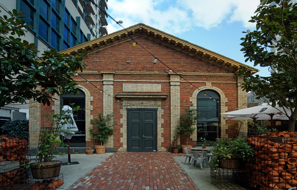 Trunk Restaurant (2011). This was constructed in 1859, as the former Mickveh Yisrael Synagogue and Hebrew School. It has been used for various purposes since then by Muzza from McCrae