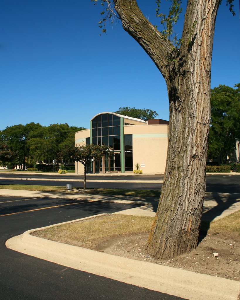 Addison Library front entrance by MBlackwell