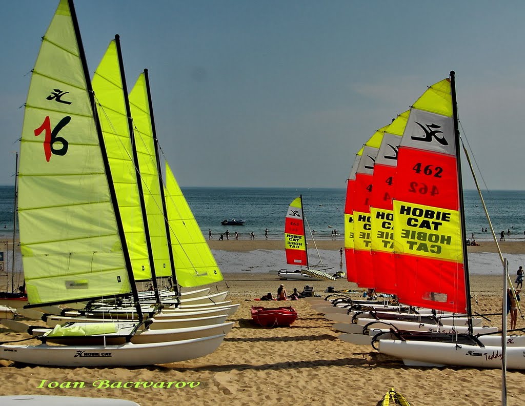 La Baule - marées basses - 1 by Ioan Bacivarov