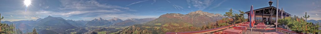 Kneifelspitze Panorama 360 Grad by Ernst von chaulin