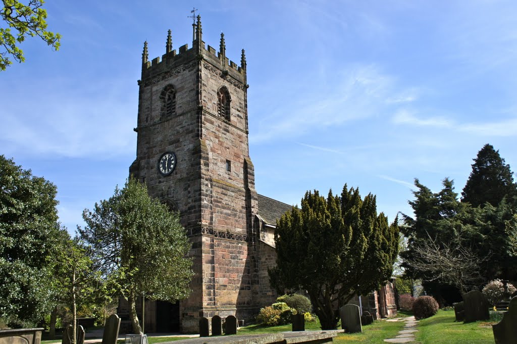 Prestbury Church by Dennis Neill