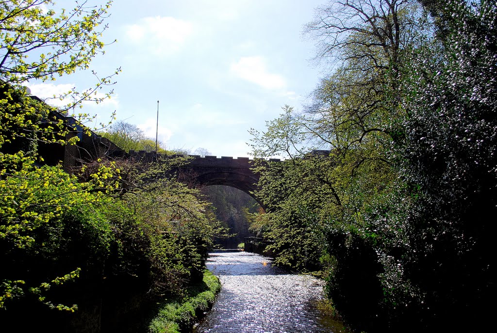 Edinburgh, Belford Bridge over the Water of Leith by Maciej Szester