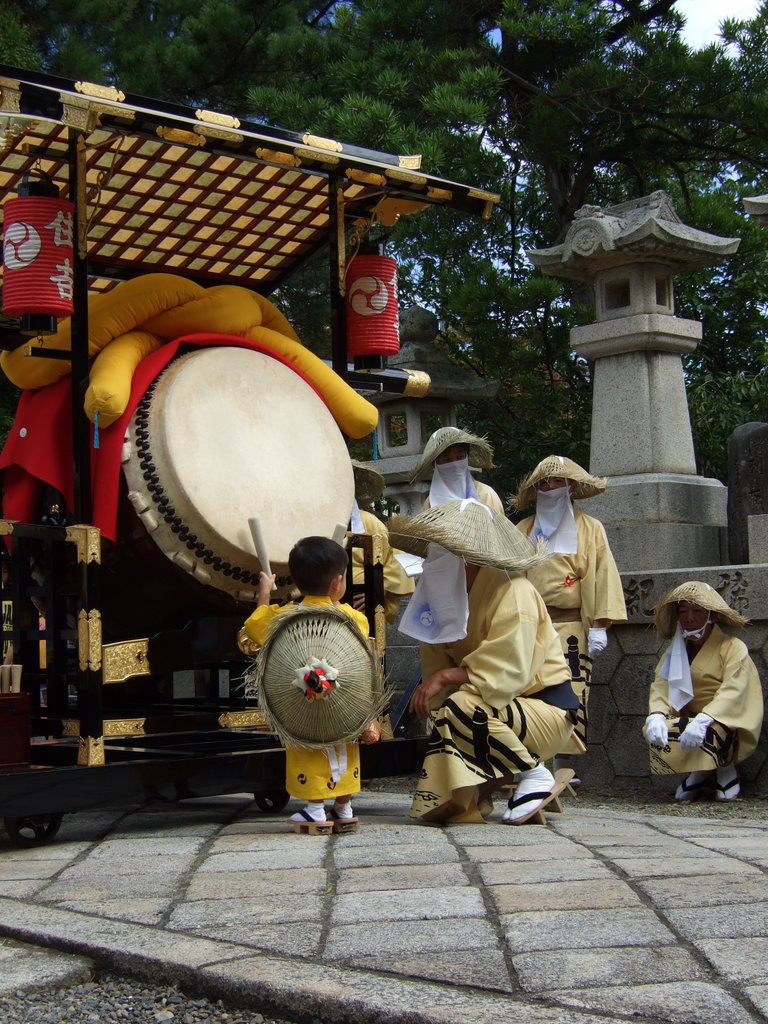 小浜　放生会　住吉大太鼓　Japanese Drum of Houjoue Festival in Obama city by a.oz