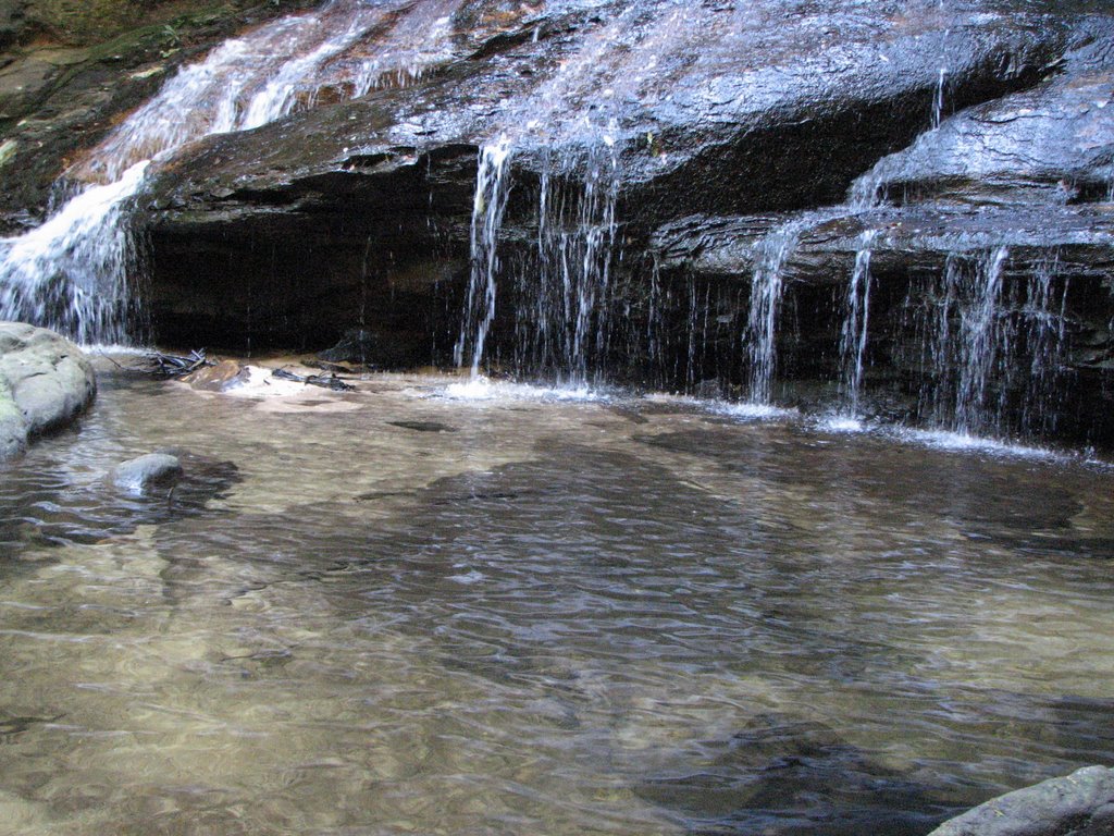 Walley of waters creek. One of the many waterfalls by Mykola Pinkevych