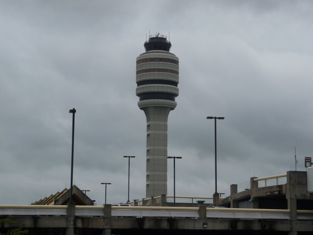 O.I.A. Air Traffic Control Tower by Glenn Macdonald