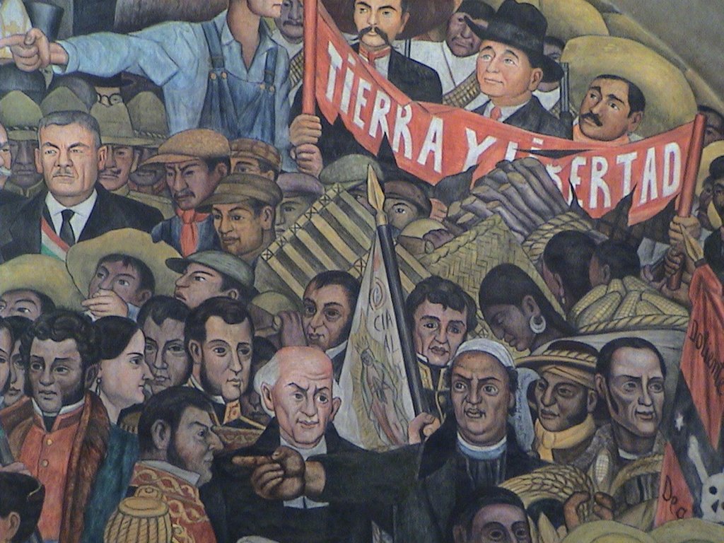 Diego Rivera's Mural, Mexico City, Mexico. by Nicola e Pina Messic…