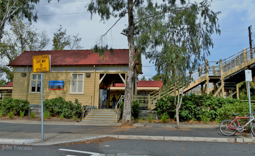 Fairfield Train Station by John Torcasio