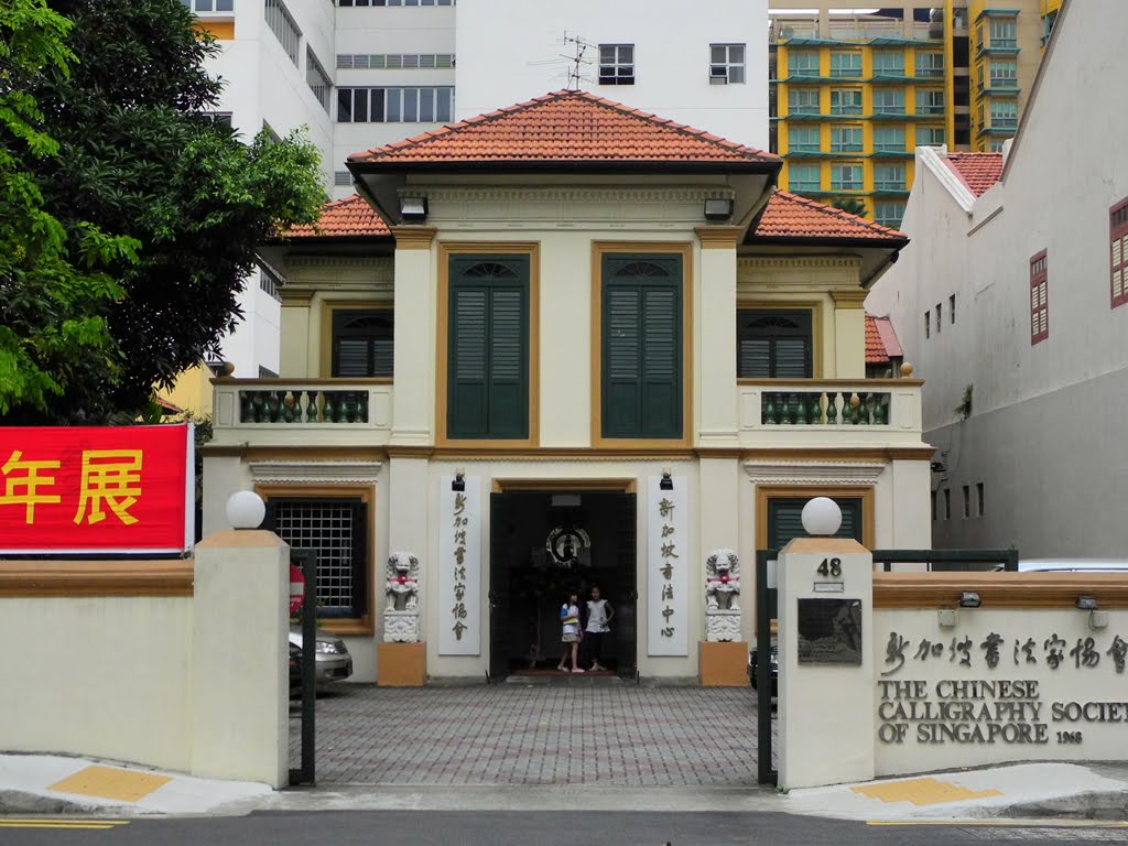 Chinese Calligraphy Society, Singapore by JohnMuzi