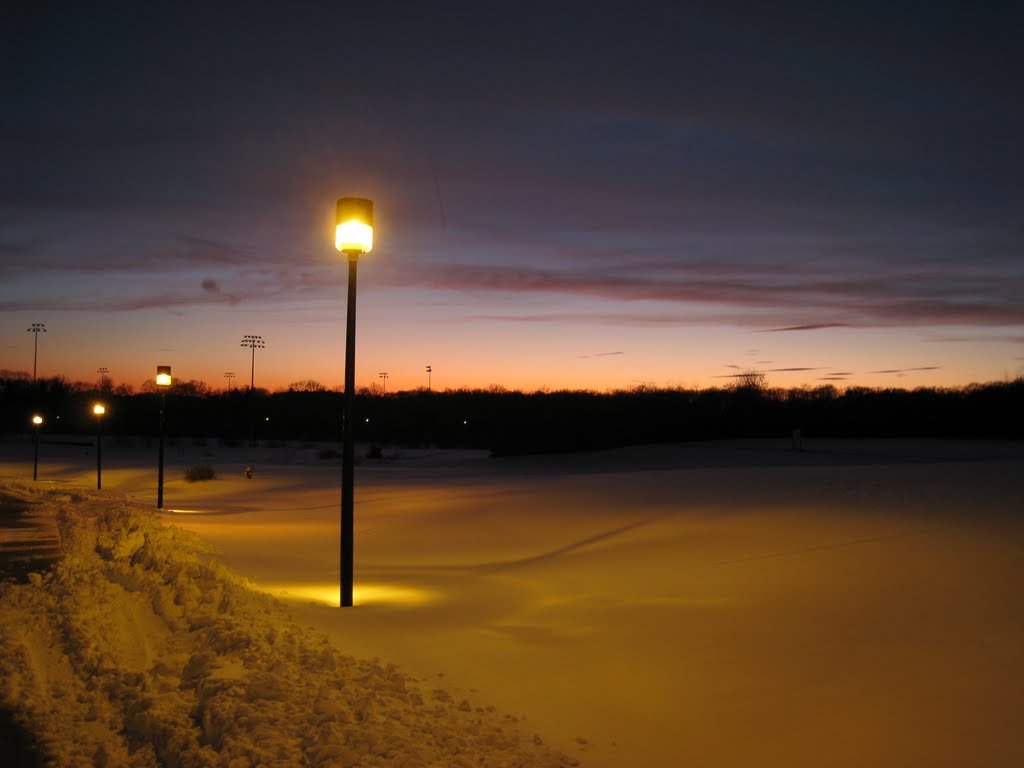 SPORTS FIELD AT SUNY OLD WESTBURY by jingchensun