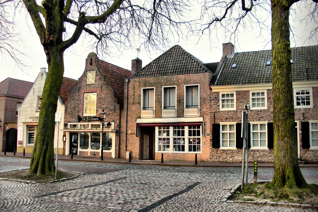 Little peaceful Holland , Oirschot city, early morning by Michael  D