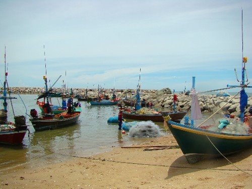 Hua Hin - alter Hafen by Styve Reineck