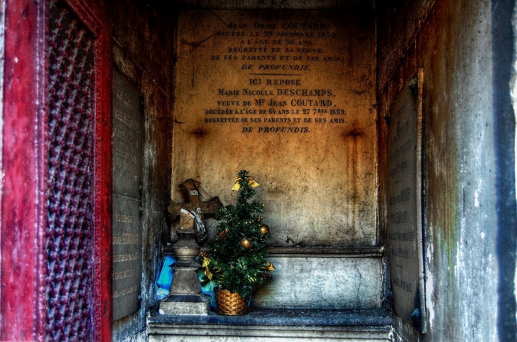 Montmartre Cemetery, Paris, France. HDR by Joe Wilkins