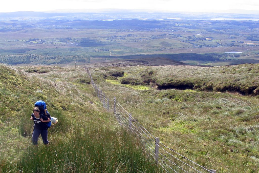 Trekking in Bluestack Mountains by bibi blocksberg