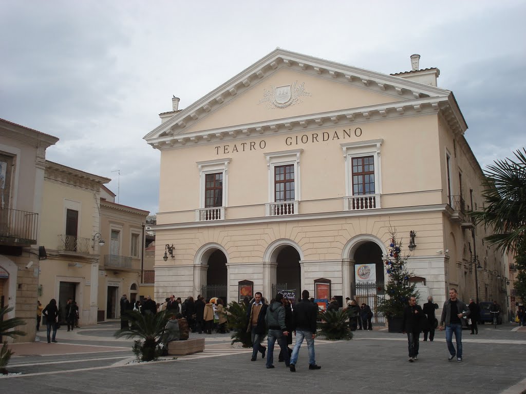 Foggia City Theatre Umberto Giordano by dasandere