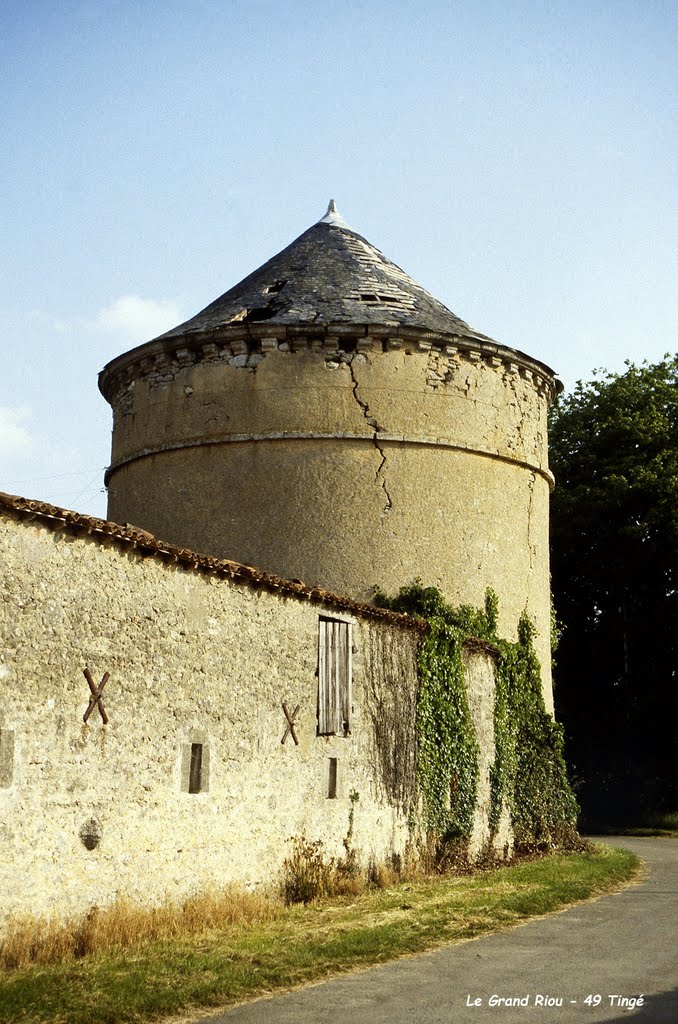 49 Tigné - Pigeonnier Le Grand-Riou by H. Rebours