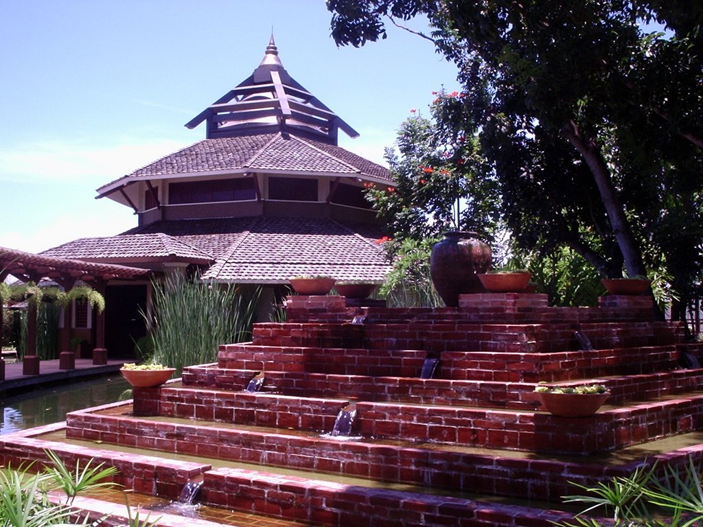 Chi Spa Fountain and Rotunda by D Owen