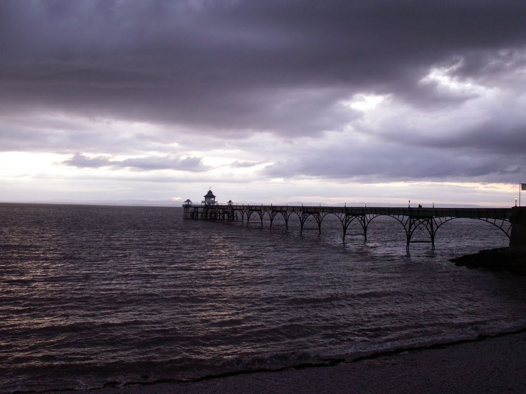 Clevedon Pier 1869 by Frank M. Niepelt