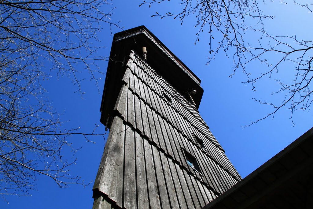 Aussichtsturm auf dem Rauhen Kulm by David Strempel