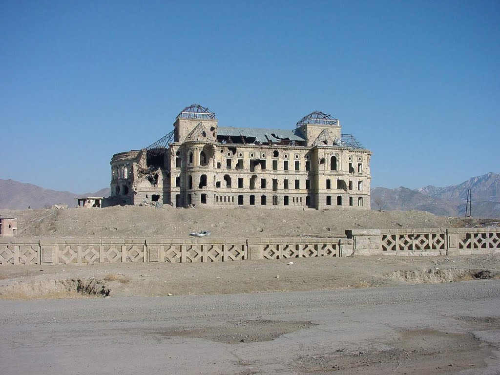 Kabul - Darul Aman Palace by bmarco68