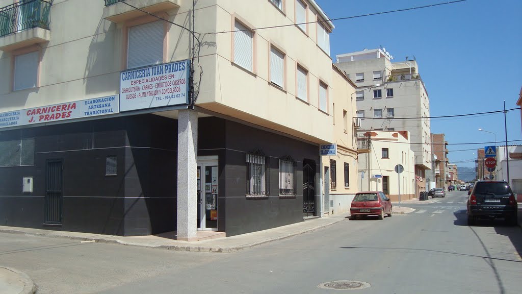 Butcher shop, Meat Shops, Calle Eulogio Ripollés, Torreblanca, Castellón, España by Juan Emilio Prades Bel