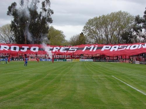 Bandera Gigante de Ñublense "Rojo eres mi pasión" by José Joaquín Cortes