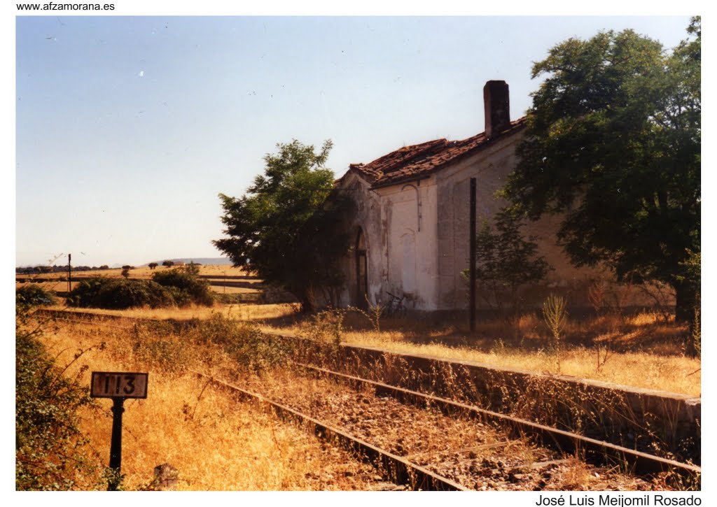 P.K. 112,973 Estación de Pizarral. by Asociación Ferroviaria Zamorana