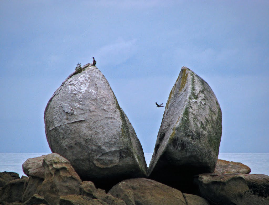 Split Apple Rock, Abel Tasman NP, Neuseeland Februar 2011 by H.Sandvoß