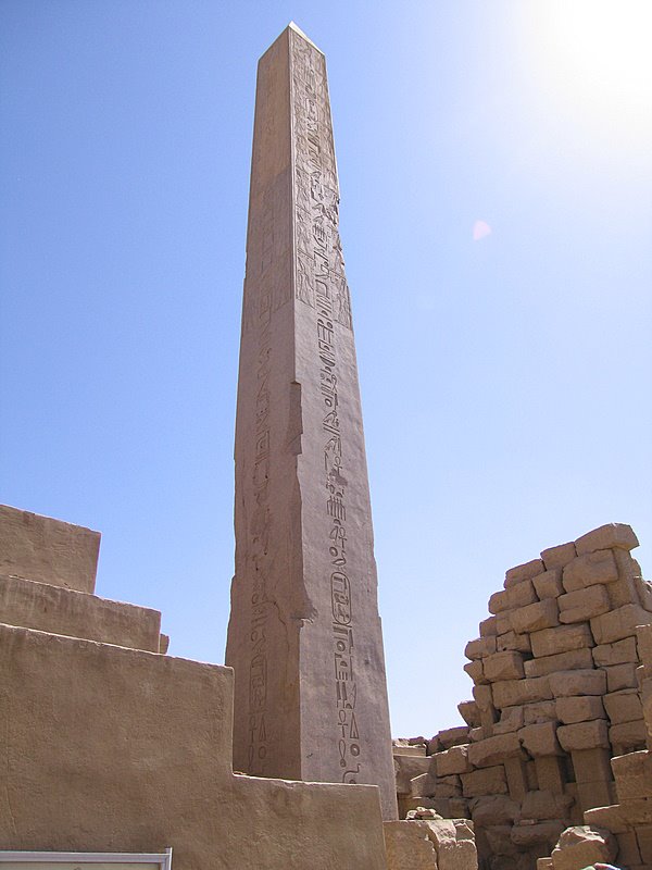 Obelisk at Karnak by Andy Goss