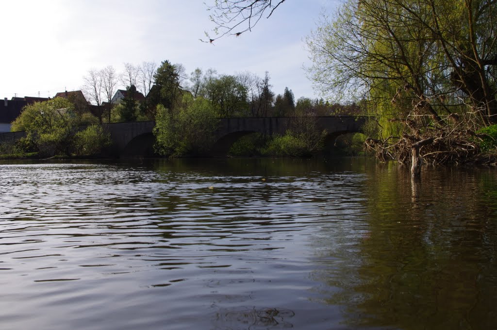 Pont sur la Jagst by Å