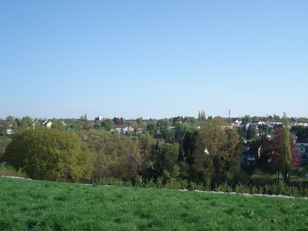 Blick von *Stübchen* in Richtung Kotter Strasse, 15.04.2011 by Rolfi