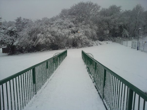 Blenheim Road Banana Bridge Cwmbran by speargaluk1