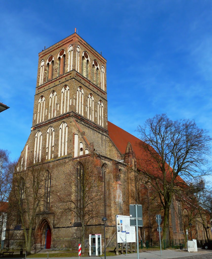 Germany_Western Pomerania_Anklam_brickstone-gothic St. Nicolai Church_P1200018.JPG by George Charleston