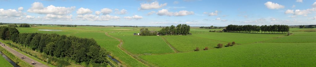 Frisian landscape at Burum by jhk