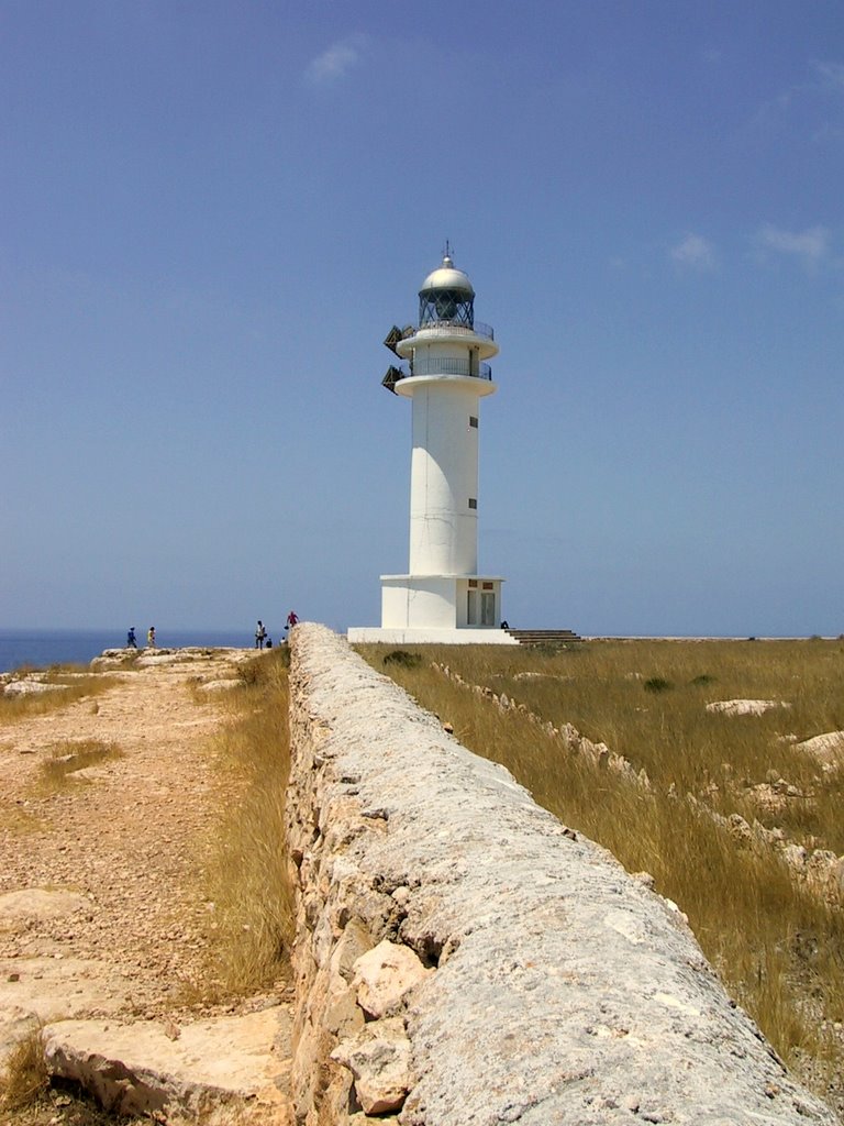 Light house, Formentera by Claude Mafart